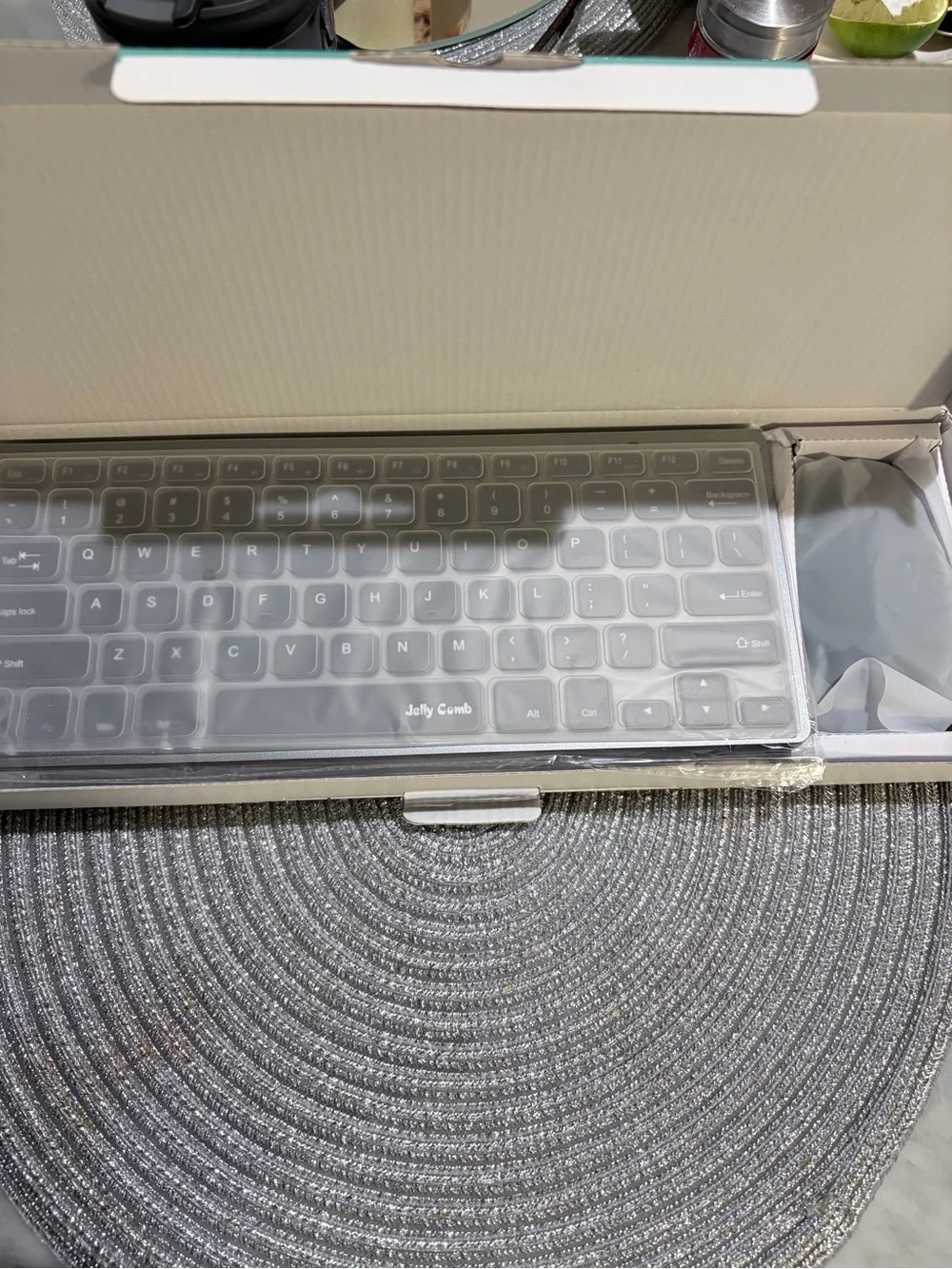 Ultra-thin Wireless Keyboard and Mouse Combo - Black